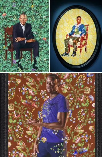 Artwork by Kehinde Wiley